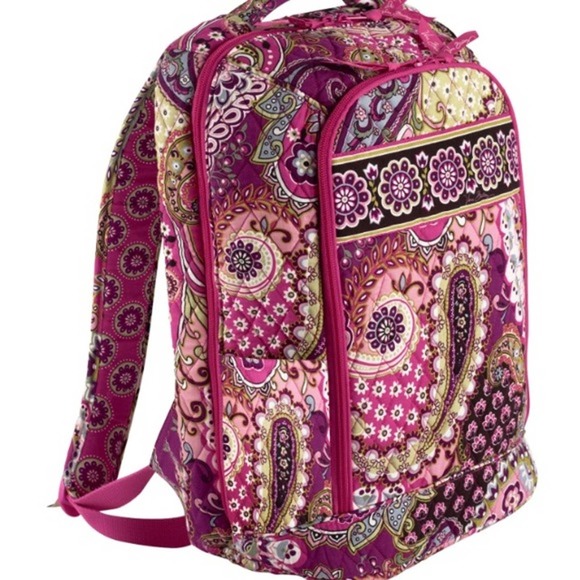 Vera Bradley Backpack Retired Very Berry Paisley
